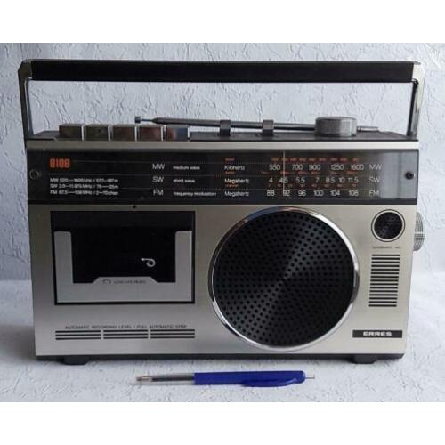 Radio - cassettespeler Erres