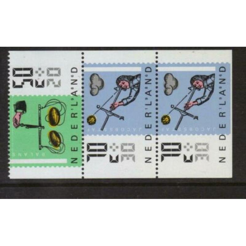 (2de) 10x Strookjes uit zomerboekjes postfris zie scans
