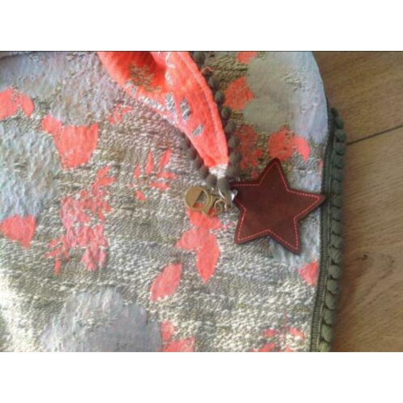 POM Amsterdam sjaal Blossom Orange zgan