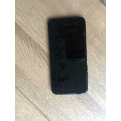 iPhone 7 zwart, goede staat incl bon en doos