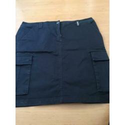 *** Gaastra rok maat 44 katoen blauw