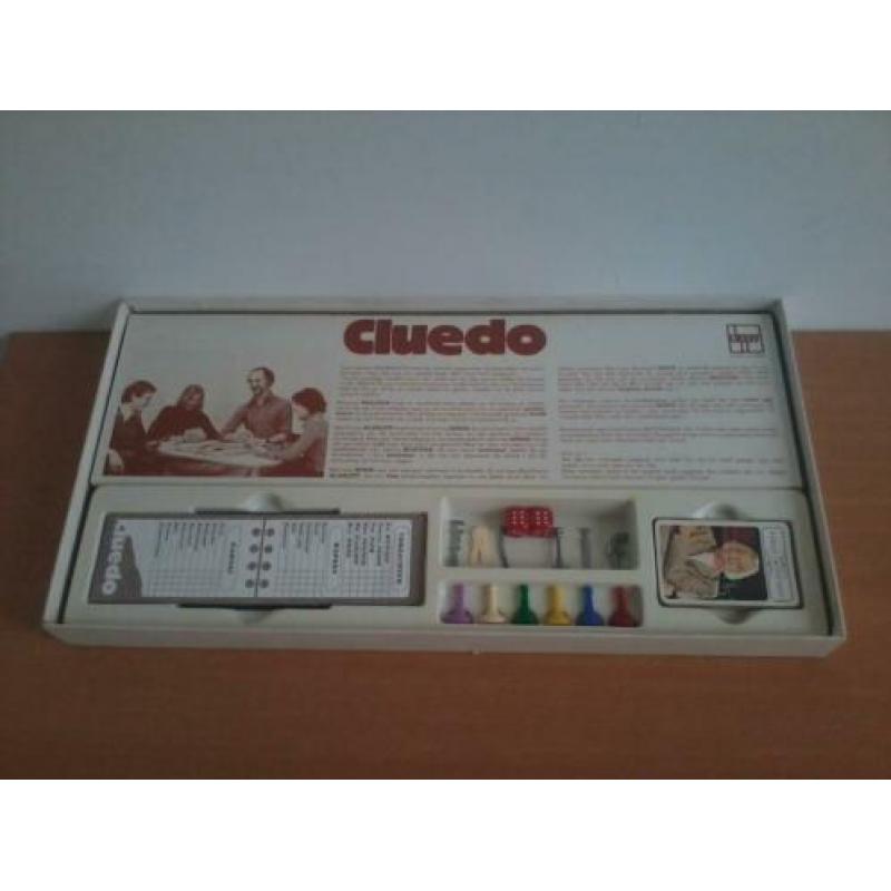 Cluedo (MOOIE STAAT!) klassieke jaren '80-editie (Clipper)