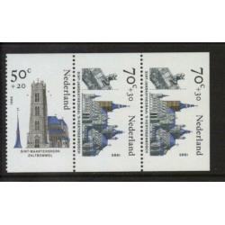 (2de) 10x Strookjes uit zomerboekjes postfris zie scans