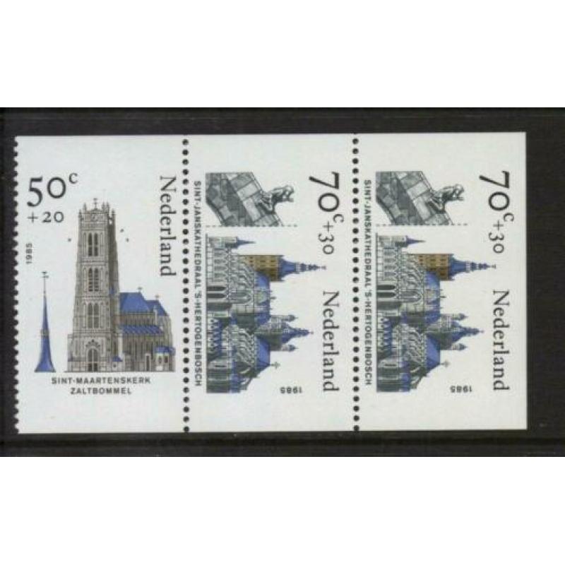 (2de) 10x Strookjes uit zomerboekjes postfris zie scans