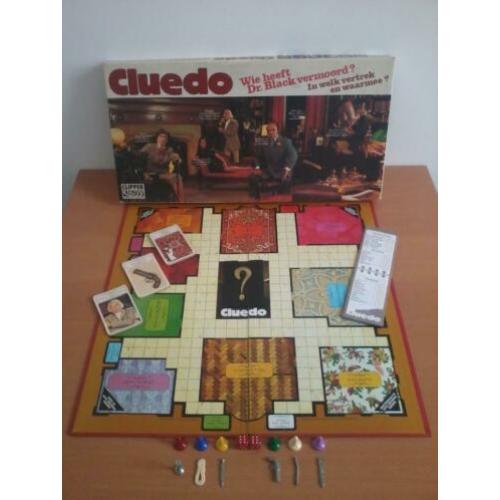 Cluedo (MOOIE STAAT!) klassieke jaren '80-editie (Clipper)