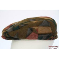 Vintage flatcap Platte pet Inter Sportsman meerkleurig 58
