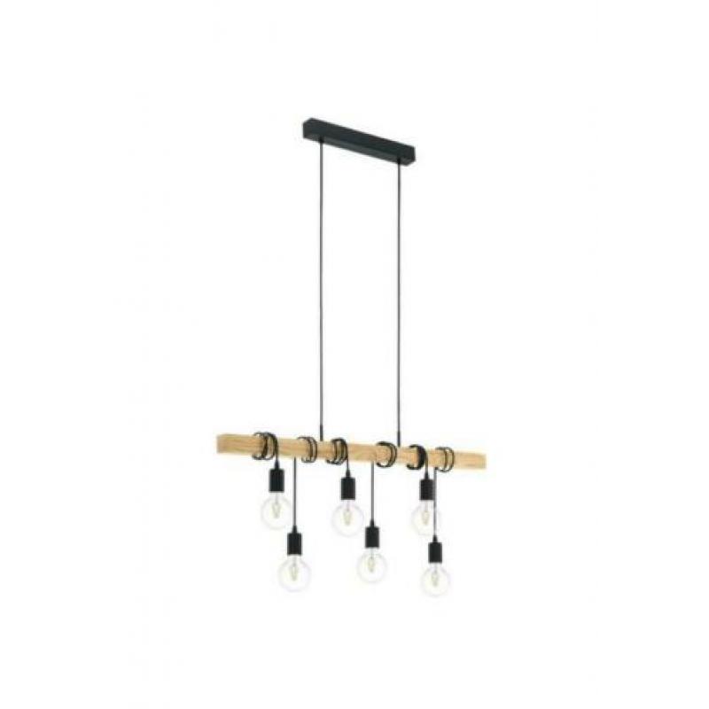 Zo goed als nieuwe hanglamp met lampen