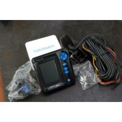 NAVMAN FISH F4350 Fishfinder met spiegel transducer voor all
