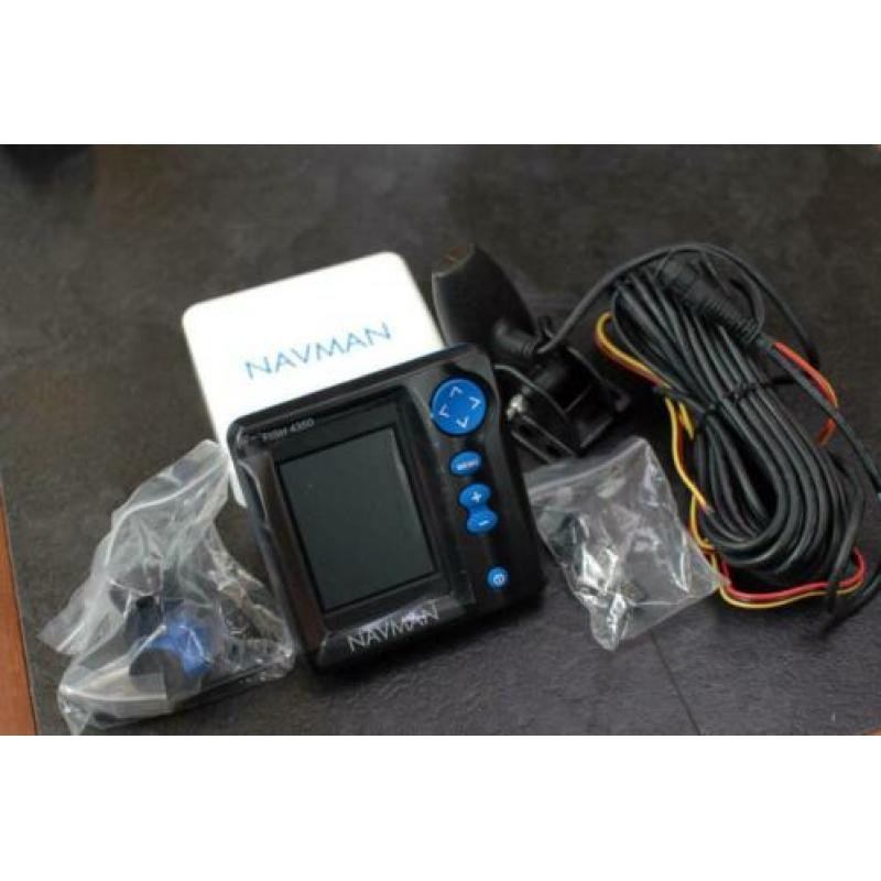 NAVMAN FISH F4350 Fishfinder met spiegel transducer voor all