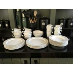 Mepal damast zeer complete melamine serviesset