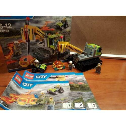 LEGO City Vulkaan Crawler - 60122