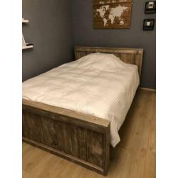 Tweepersoonsbed tweepersoons bed met bodem andere maat kan