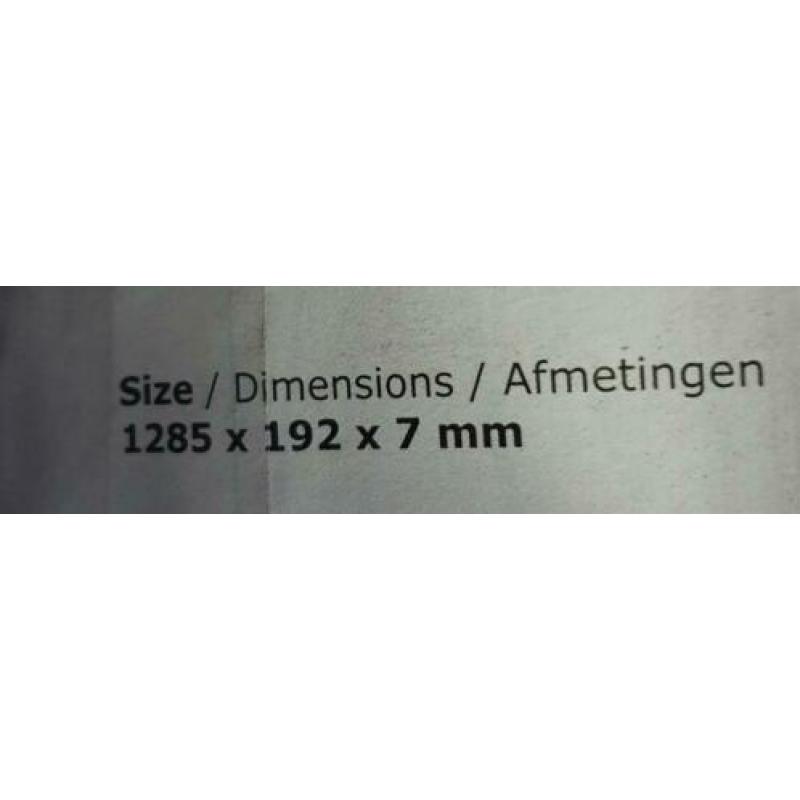 Laminaat 92 m2 met ondervloer