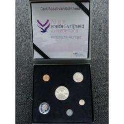 Nederland- Historische Muntset 2015 - 70 jaar Vrede & Veilig