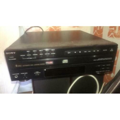 Sony 5 disc player