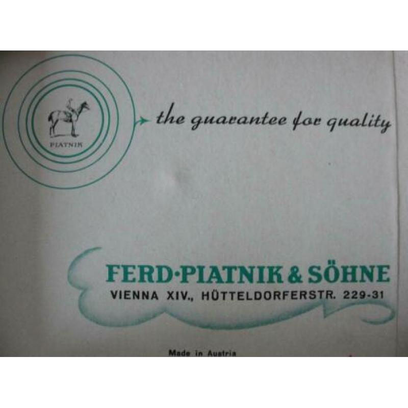 Ferd-Piatnik & Söhne speelkaarten in origineel doosje, vinta