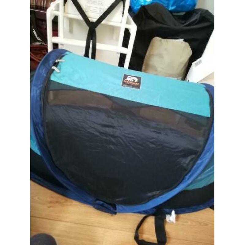 Deryan baby travel tentje turquoise