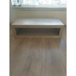 Te koop! Mooie houten salontafel steigerhout