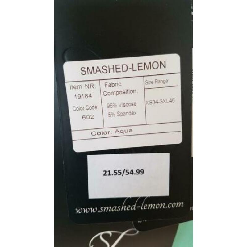 Smashed Lemon vestje maat M(nieuw)