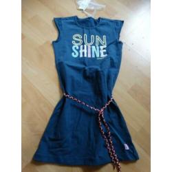 BAMPIDANO blauw zomer jurkje ** mt 104** NIEUW