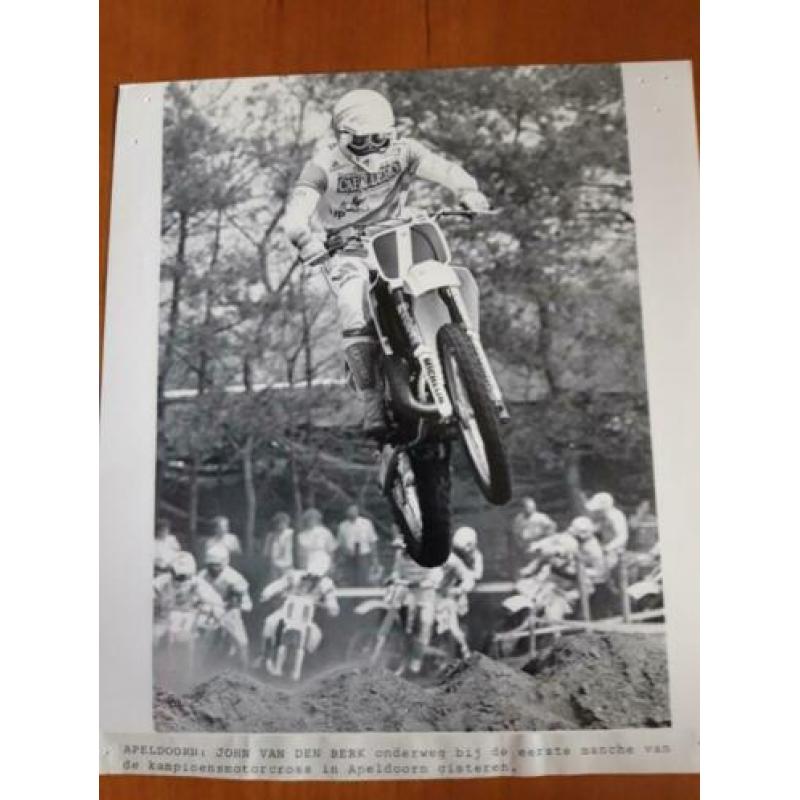 motorcross 4x persfoto John vd Berk