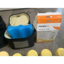 Medela freestyle kolf met vele extra’s