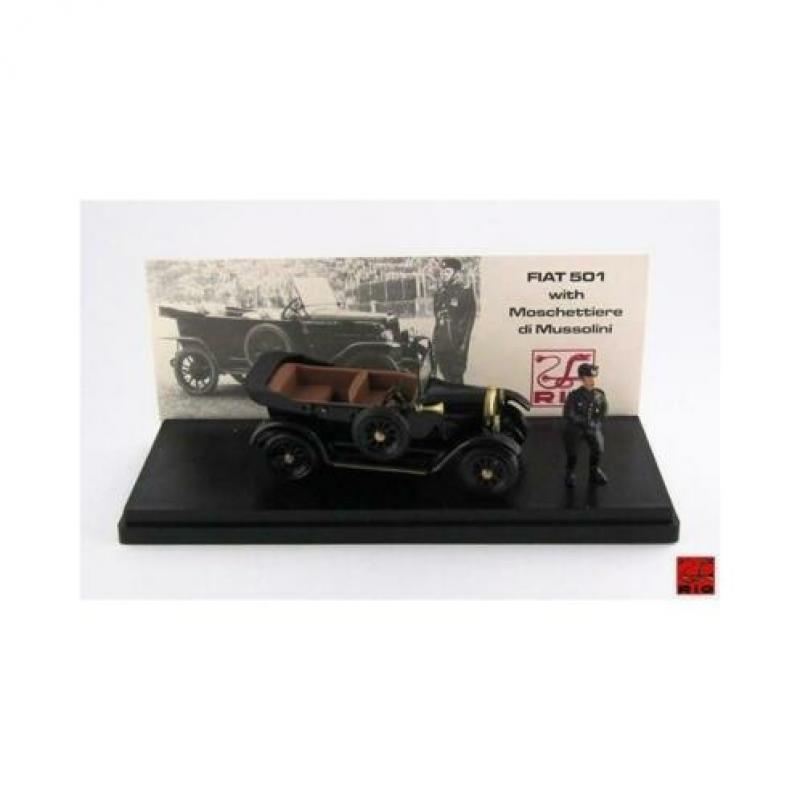 FIAT - 501 CON MOSCHETTIERE DI MUSSOLINI 1920 Zeldzaam