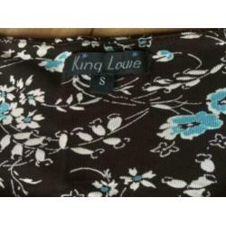 King Louie zwierig rokje bruin retroprint s