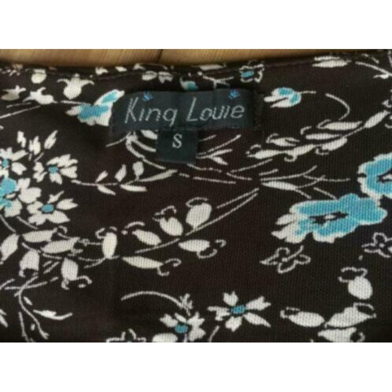 King Louie zwierig rokje bruin retroprint s