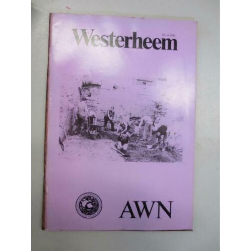AWN Westerheem diverse boekjes archeologie