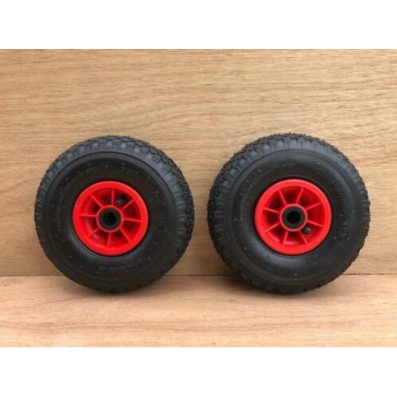 Luchtbanden 3.00-4 (260X85) met metalen velg