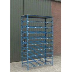 ?? Voorraad stelling / magazijn bakken stelling vakken kast