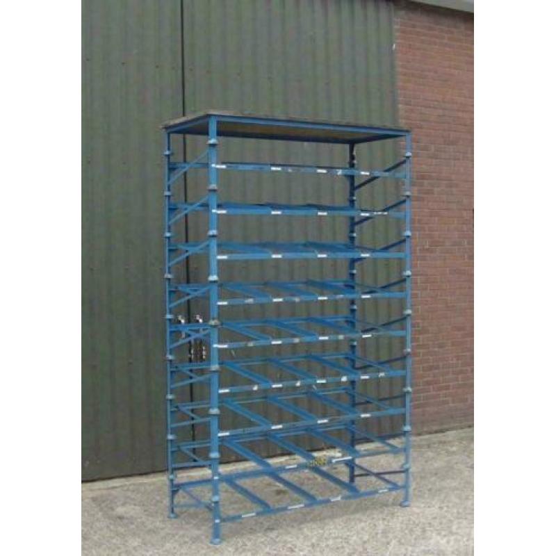 ?? Voorraad stelling / magazijn bakken stelling vakken kast