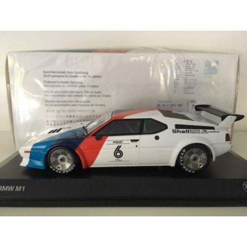 BMW M1 Pro Car Series 1979 #6 Piquet 1:18 (nieuw)