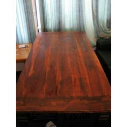 teak houten tafel 180 x 90