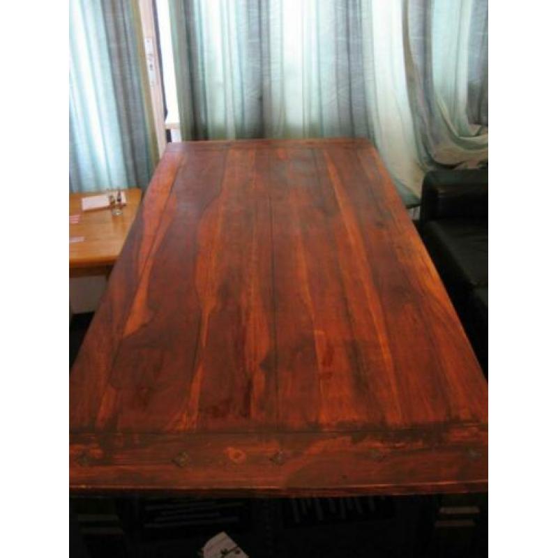 teak houten tafel 180 x 90