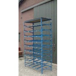 ?? Voorraad stelling / magazijn bakken stelling vakken kast