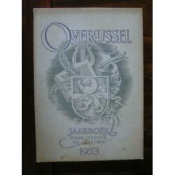 Jaarboek Overijssel 1953. Jaarboek voor cultuur en historie
