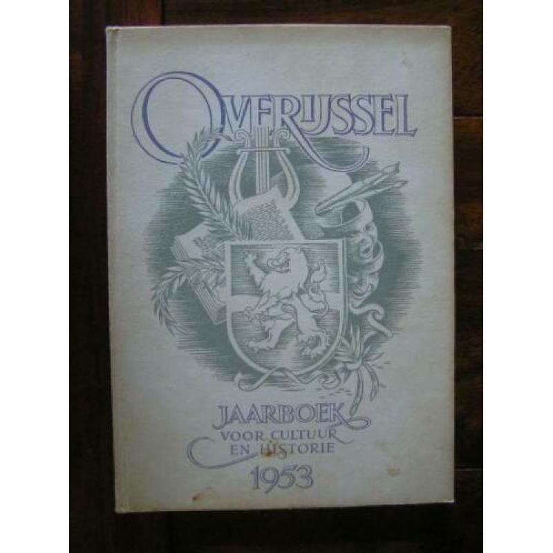 Jaarboek Overijssel 1953. Jaarboek voor cultuur en historie