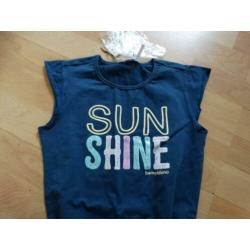 BAMPIDANO blauw zomer jurkje ** mt 104** NIEUW