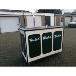 Mooie Grolsch mobiele biertap met grote snelkoeler!