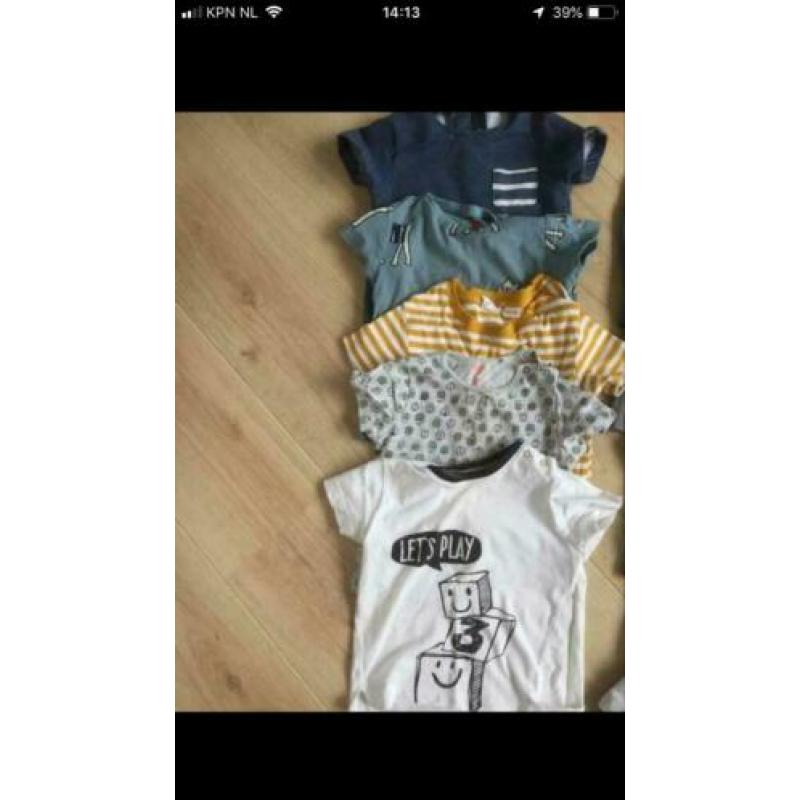 Zomer kleren jongen maat 86 hema/zara