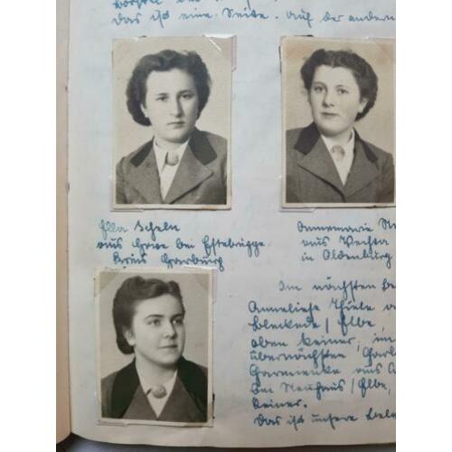 Vrouwen-RAD-BDM-Dagboek-foto-album