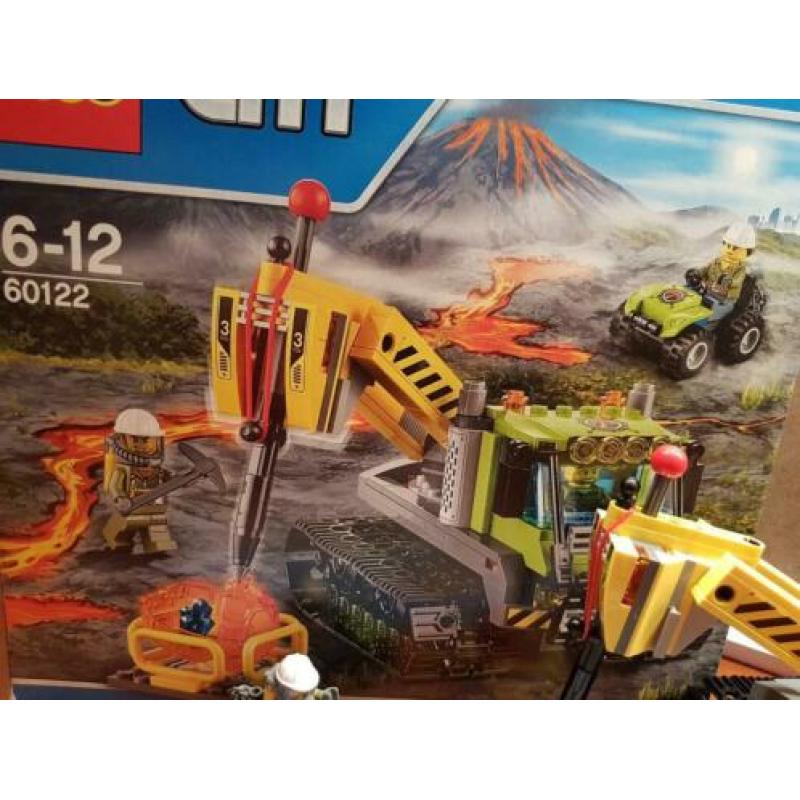 LEGO City Vulkaan Crawler - 60122