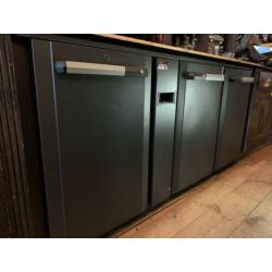 Gamko koelingen 1x3 deurs dichte deur + 1x2 deurs glasdeur