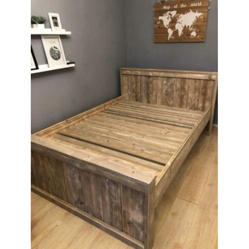 Tweepersoonsbed tweepersoons bed met bodem andere maat kan