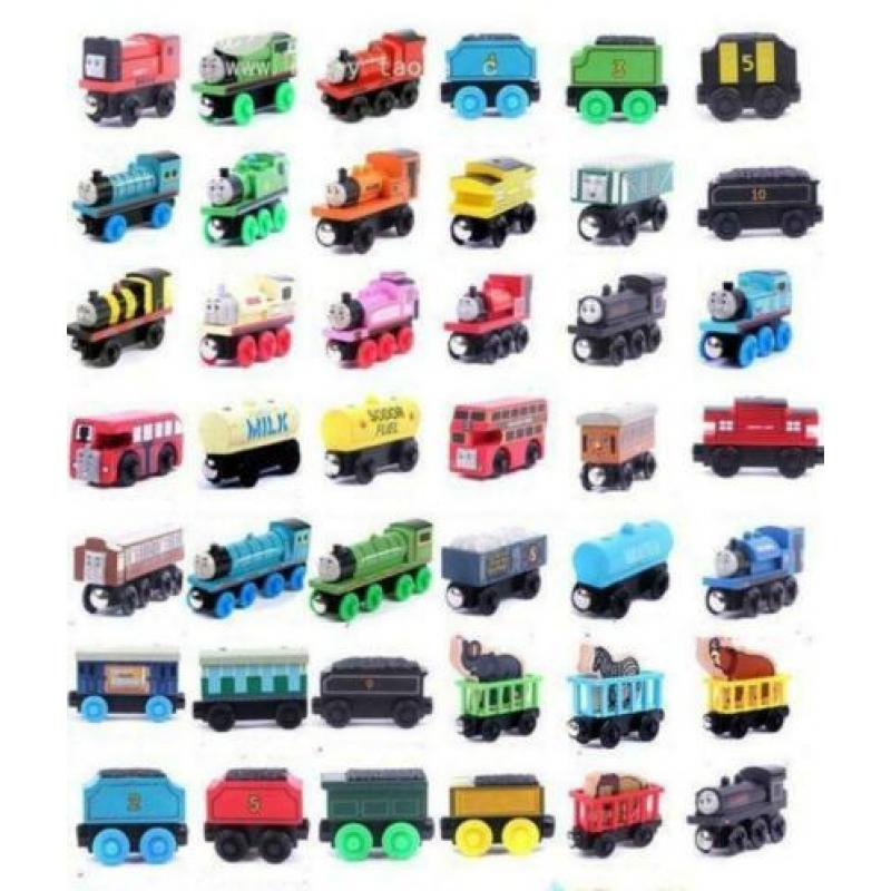 hout thomas de trein dieren wagons nieuw