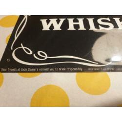 jack daniels reclame bord