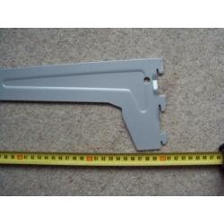 3 Nieuwe metalen duraline plankdragers 60 cm bureaublad