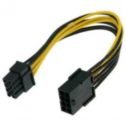 8pin naar 8 Pin PCI Express PCIe Power Verlengkabel ZGAN